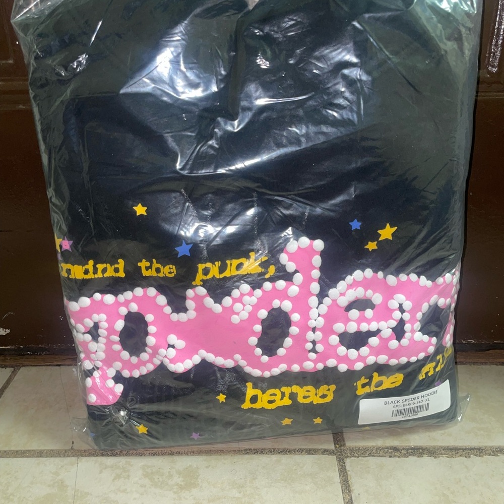 Black and Pink Sweater